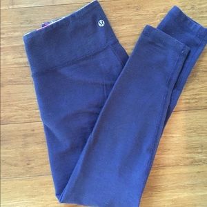 Lululemon Textured Wunder Under Pant